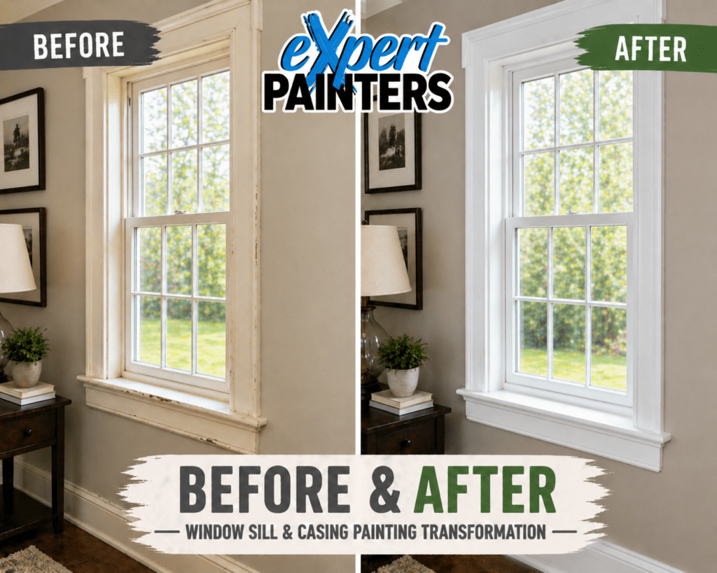 EXPERT PAINTERS BEFORE AND AFTER PROFESSIONAL PAINTING