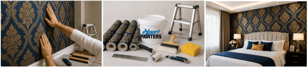 EXPERT PAINTERS, WALL PAPERING AND REMOVAL