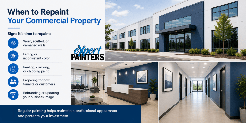 WHEN TO HAVE EXPERT PAINTERS PAINT YOUR COMMERCIAL PROPERTY PAINTED 